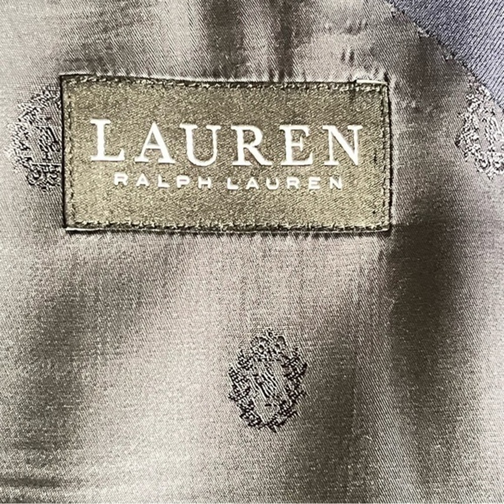 Ralph Lauren Black Label Navy Blazer Sport Coat Jacket 43” Wool Blend Canada - Picture 3 of 15